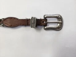 3/8 Genuine Leather Scalloped Hatband 0243402 -Western Fashion Shoes 0243402 3