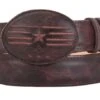 EL GENERAL Men's Western Leather Belt 41991