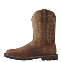 ARIAT Men's Groundbreaker Work Boot 10 Inch 10020059 -Western Fashion Shoes 10020059 2 1
