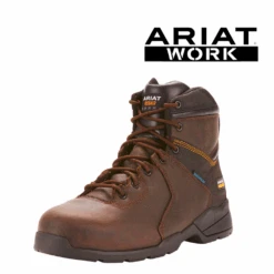 ARIAT Men's Rebar Flex Protect 6 Inch Waterproof Carbon Toe 10025009