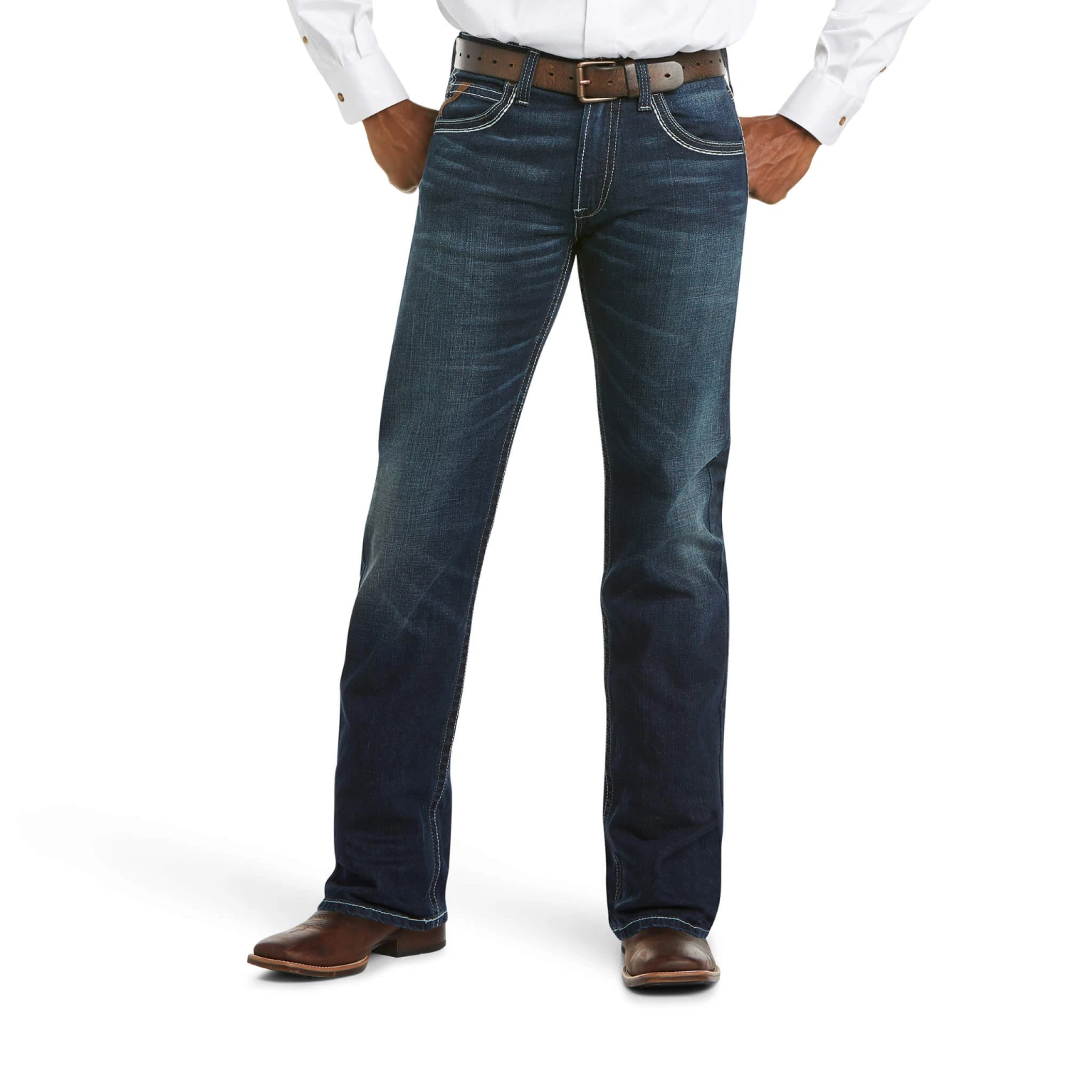 ARIAT Men's M5 Slim Stretch Coltrane STRT Leg Jean 10032088 2 ARIAT Men's M5 Slim Stretch Coltrane STRT Leg Jean 10032088 - Image 2