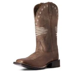 ARIAT Women's Circuit Patriot Western Boot 10038388 -Western Fashion Shoes 10038388 3 4 front