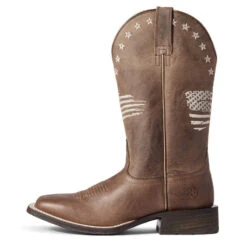 ARIAT Women's Circuit Patriot Western Boot 10038388 -Western Fashion Shoes 10038388 side