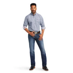 ARIAT Men's Relentless Indomitable Stretch Classic Fit Shirt 10029215 8 ARIAT Men's Relentless Indomitable Stretch Classic Fit Shirt 10029215 -Western Fashion Shoes 10039315 full
