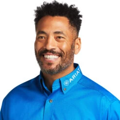 ARIAT Men's Team Logo Twill Classic LSDIR 10039370 -Western Fashion Shoes 10039370 01