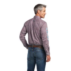 ARIAT Men's Team Paxton STR Classic Shirt 10039729 -Western Fashion Shoes 10039727 back