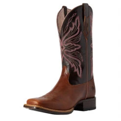 ARIAT Women's HEdgewood Western Boot 10040350 -Western Fashion Shoes 10040350 3 4 front
