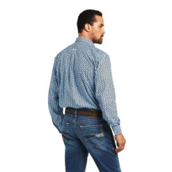 ARIAT Men's Farhan Classic LS Shirt 10040558 -Western Fashion Shoes 10040558 back