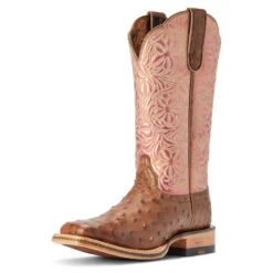 ARIAT Women's Donatella Western Boot 10042383 -Western Fashion Shoes 10042383 3 4 front