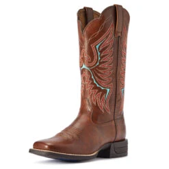 ARIAT Women's Rockdale Western Boot 10042389 -Western Fashion Shoes 10042389 3 4 front