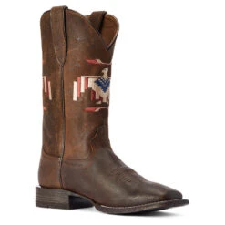 ARIAT Men's Circuit Thunderbird Chimayo Western Boot 10042499 -Western Fashion Shoes 10042499 medial