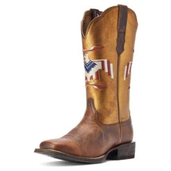 ARIAT Women's Frontier Thunderbird Chimayo Western Boot 10042578 -Western Fashion Shoes 10042578 3 4 front