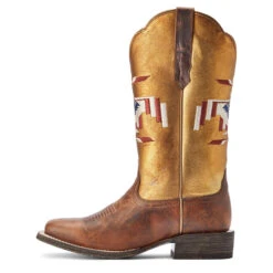 ARIAT Women's Frontier Thunderbird Chimayo Western Boot 10042578 -Western Fashion Shoes 10042578 side