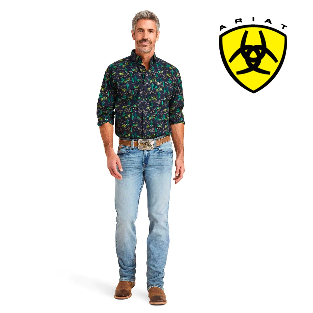 ARIAT Men's M7 Slim 3D Courtland Straight Jean 10043187 1 ARIAT Men's M7 Slim 3D Courtland Straight Jean 10043187