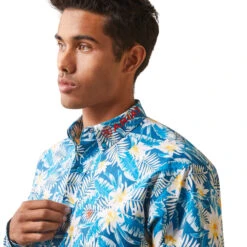 ARIAT Men's Team Spencer Classic Fit Shirt 10043695 -Western Fashion Shoes 10043695 01