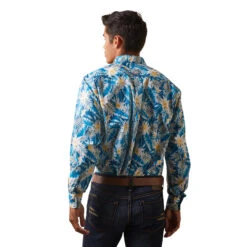 ARIAT Men's Team Spencer Classic Fit Shirt 10043695 -Western Fashion Shoes 10043695 back