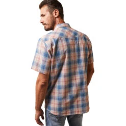 ARIAT Men Hadrian Retro Fit Shirt 10043762 7 ARIAT Men Hadrian Retro Fit Shirt 10043762 -Western Fashion Shoes 10043762 back