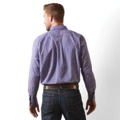 ARIAT Men's Pro Series Louis Classic Fit Shirt 10043786 -Western Fashion Shoes 10043786 back