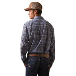 ARIAT Men's Haddington Retro Fit Shirt 10043892 -Western Fashion Shoes 10043892 back