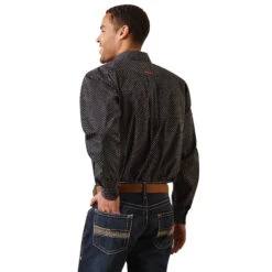 ARIAT Men's Dover Straight Classic LS Shirt 10043923 -Western Fashion Shoes 10043923 back