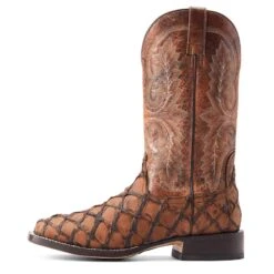 ARIAT Men's Deep Water Western Boot 10044421 -Western Fashion Shoes 10044421 side