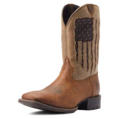 ARIAT Men's Sport My Country VentTEK Western Boot 10044564 -Western Fashion Shoes 10044564 3 4 front