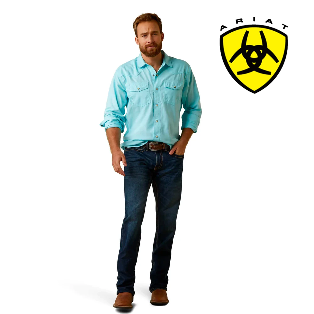 ARIAT Men's Ace Retro Fit Shirt 10044965 1 ARIAT Men's Ace Retro Fit Shirt 10044965