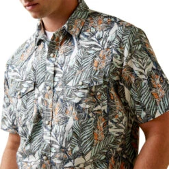 ARIAT Men's Hodie Retro Fit Shirt 10044971 -Western Fashion Shoes 10044971 02