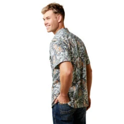 ARIAT Men's Hodie Retro Fit Shirt 10044971 -Western Fashion Shoes 10044971 back