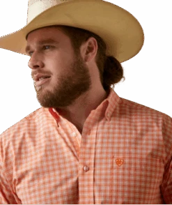 ARIAT Men's Pro Matias Classic LS Shirt 10044976 -Western Fashion Shoes 10044976 Detail