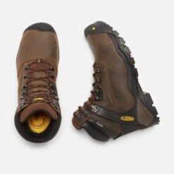 KEEN Men's Lousville 6 Inch Waterproof Steel Toe 1015401 -Western Fashion Shoes 1015401 PLD PDP