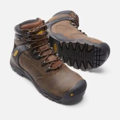 KEEN Men's Lousville 6 Inch Waterproof Steel Toe 1015401 -Western Fashion Shoes 1015401 PPS PDP