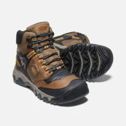 KEEN Men's Ridge Flex Mid Waterproof 1025666 -Western Fashion Shoes 1025666 pair2