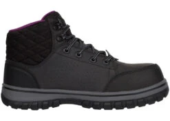 SKECHERS Women's Work McCool Composite Toe Waterproof 108004 -Western Fashion Shoes 108004 4