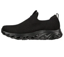 SKECHERS Women's Work Relaxed Fit: Glide-Step 1 1/4 Inch Heel Slip Resistant - Elloween 108056 -Western Fashion Shoes 108056 BBK D 1