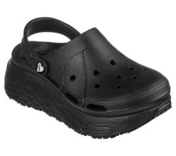 SKECHERS Women's Work Max Cushioning 2 Inch Height Slip Resistant Clog 108059 -Western Fashion Shoes 108059 BBK