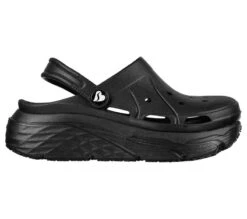 SKECHERS Women's Work Max Cushioning 2 Inch Height Slip Resistant Clog 108059 -Western Fashion Shoes 108059 BBK E