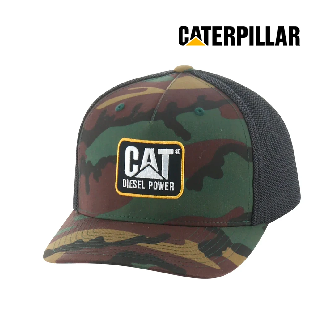 CATERPILLAR Men's Design Mark Diesel Trucker Hat 1120254 1 CATERPILLAR Men's Design Mark Diesel Trucker Hat 1120254