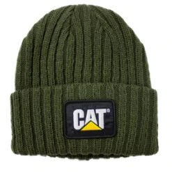 CATERPILLAR Men's Fold Over Beanie CAT 1120259 -Western Fashion Shoes 1120259 ARM