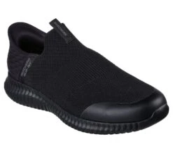 SKECHERS Men's Slip-Ins Work: Cessnock - Rylind Slip Resistant 200171 -Western Fashion Shoes 200171 BLK
