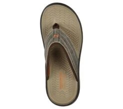 SKECHERS Men's Relaxed Fit: Sargo - Point Vista 204383 -Western Fashion Shoes 204383 LTBR B