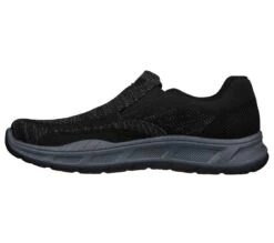SKECHERS Men's Relaxed Fit: Cohagen - Knit Walk 204849 -Western Fashion Shoes 204849 BLK D