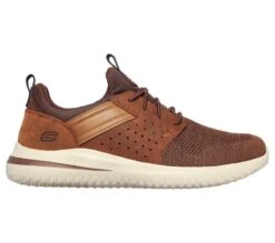 SKECHERS Men's Delson 3.0 - Cicada 1 1/4 Inch Heel 210238 -Western Fashion Shoes 210238 CDB E