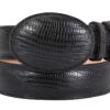 EL GENERAL Men's Western Ostrich Print Belt 42009
