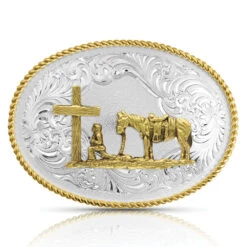 Montana Silversmiths MONTANA SILVERSMITH Men's Christian Cowboy 61354