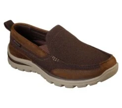 SKECHERS Men's Relaxed Fit: Superior - Milford 1 Inch Heel 64365 -Western Fashion Shoes 64365 BRN