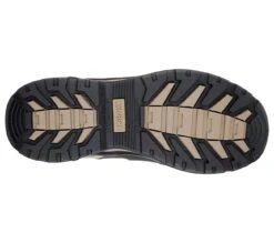 SKECHERS Men's Work Morson Gelso 1 1/2 Inch Heel 65124 -Western Fashion Shoes 65124 TAN D 1