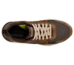 SKECHERS Men's Verrado Brogen 66020 -Western Fashion Shoes 66020 BROL C