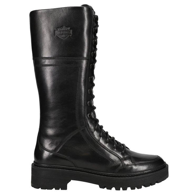 HARLEY DAVIDSON Women's Dalwood 12" Lace Up Riding Boots D84744 2 HARLEY DAVIDSON Women's Dalwood 12" Lace Up Riding Boots D84744 - Image 2