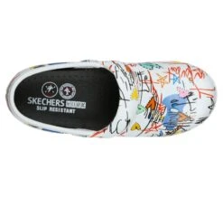 SKECHERS Women's Work: Clog Slip Resistant - Candaba 1 2/3 Inch 77227 -Western Fashion Shoes 77227 2 1